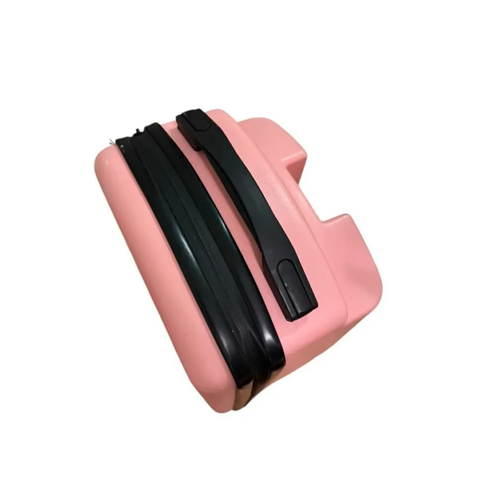 iubest Luggage Carry On Scooter Suitcase for Kids Age 4-15 LUGGAGE ONLY pink